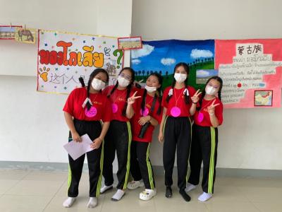 ภาพกิจกรรมค่ายภาษาจีนของน้องๆ ม.3 และพี่ๆศิลป์จีน 2022