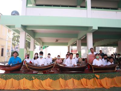 ภาพกิจกรรม วันลอยกระทง ประจำปี 2565