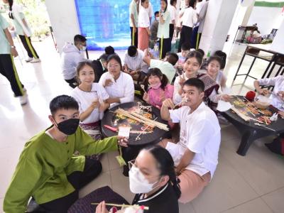 ภาพกิจกรรม วันลอยกระทง ประจำปี 2565
