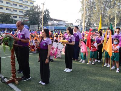 กีฬาสีระดับอนุบาล-ประถมศึกษา ประจำปีการศึกษา 2565
