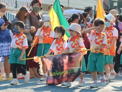 กีฬาสีระดับอนุบาล-ประถมศึกษา ประจำปีการศึกษา 2565