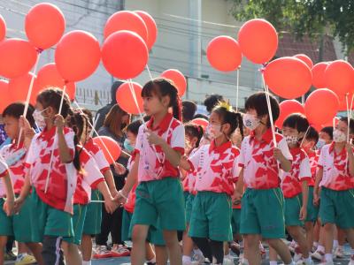 กีฬาสีระดับอนุบาล-ประถมศึกษา ประจำปีการศึกษา 2565