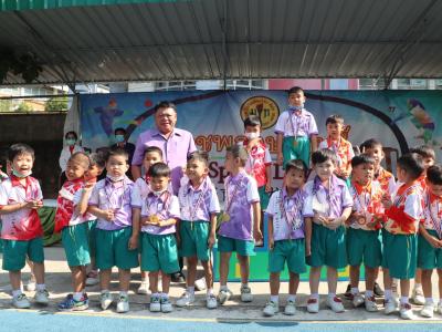 กีฬาสีระดับอนุบาล-ประถมศึกษา ประจำปีการศึกษา 2565