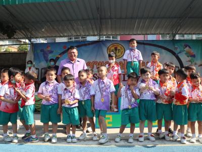 กีฬาสีระดับอนุบาล-ประถมศึกษา ประจำปีการศึกษา 2565