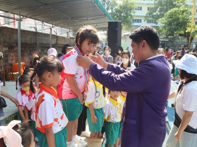 กีฬาสีระดับอนุบาล-ประถมศึกษา ประจำปีการศึกษา 2565