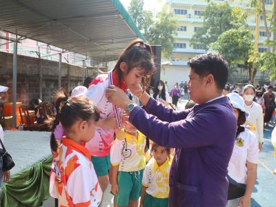 กีฬาสีระดับอนุบาล-ประถมศึกษา ประจำปีการศึกษา 2565