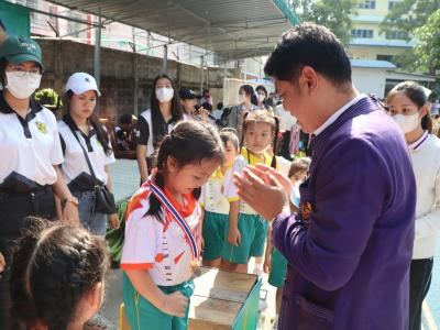 กีฬาสีระดับอนุบาล-ประถมศึกษา ประจำปีการศึกษา 2565