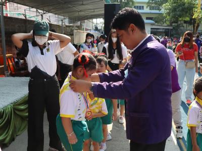 กีฬาสีระดับอนุบาล-ประถมศึกษา ประจำปีการศึกษา 2565