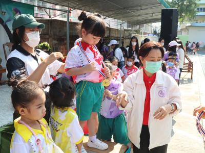 กีฬาสีระดับอนุบาล-ประถมศึกษา ประจำปีการศึกษา 2565