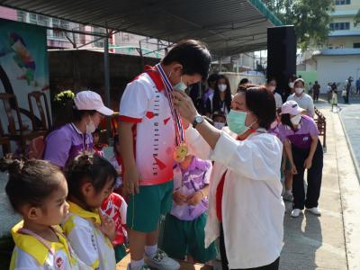กีฬาสีระดับอนุบาล-ประถมศึกษา ประจำปีการศึกษา 2565