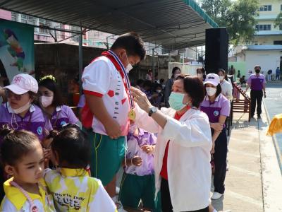 กีฬาสีระดับอนุบาล-ประถมศึกษา ประจำปีการศึกษา 2565