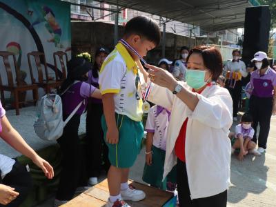 กีฬาสีระดับอนุบาล-ประถมศึกษา ประจำปีการศึกษา 2565