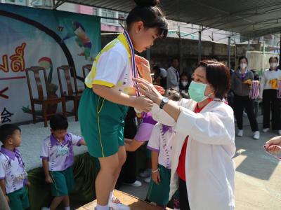 กีฬาสีระดับอนุบาล-ประถมศึกษา ประจำปีการศึกษา 2565