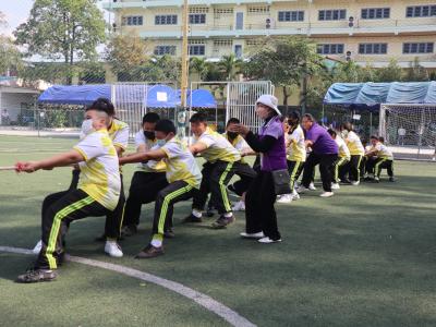 กีฬาสีระดับอนุบาล-ประถมศึกษา ประจำปีการศึกษา 2565