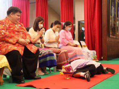 กิจกรรมวันไหว้ครู น้อมวันทา บูชาครู