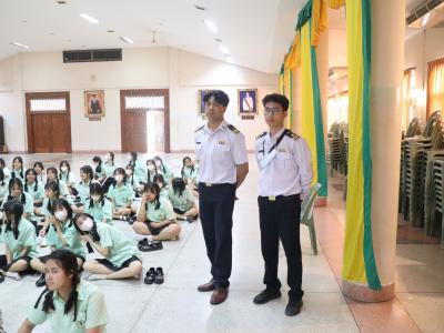 กิจกรรมการอบรม เรื่อง สารเสพติด อบายมุข สื่อออนไลน์ และแก้ปัญหาความรุนแรง การล่วงละเมิดทางเพศ
