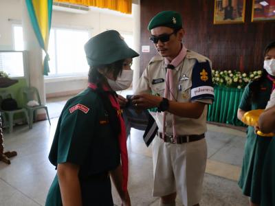โรงเรียนมัธยมวิทยาได้จัดการฝึกอบรมโครงการสร้างจิตสำนึกพลเมืองดีวิถีประชาธิปไตย ให้กับเหล่าลูกเสือ กกต.