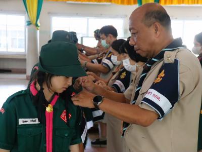 โรงเรียนมัธยมวิทยาได้จัดการฝึกอบรมโครงการสร้างจิตสำนึกพลเมืองดีวิถีประชาธิปไตย ให้กับเหล่าลูกเสือ กกต.