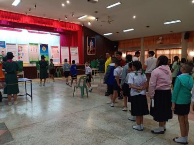 การเลือกตั้งสภานักเรียนประจำปีการศึกษา2563