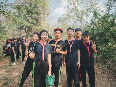 กิจกรรมเข้าค่ายพักแรม ปีการศึกษา 2563