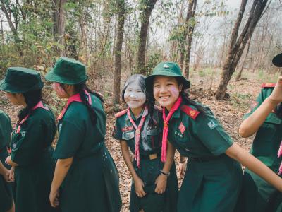 กิจกรรมเข้าค่ายพักแรม ปีการศึกษา 2563