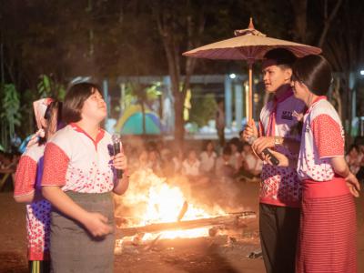 กิจกรรมเข้าค่ายพักแรม ปีการศึกษา 2563