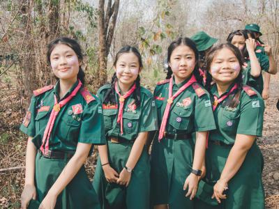กิจกรรมเข้าค่ายพักแรม ปีการศึกษา 2563
